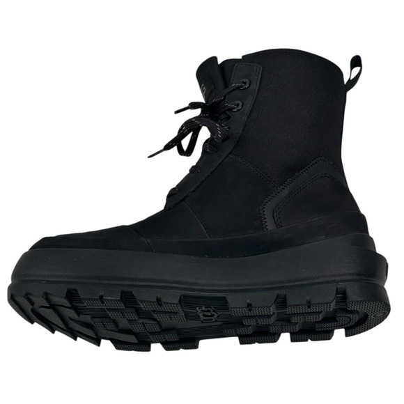 UGG Womens The UGG Lug Black Waterproof Canvas Combat Boots Size 7 New $140 - Picture 4 of 12